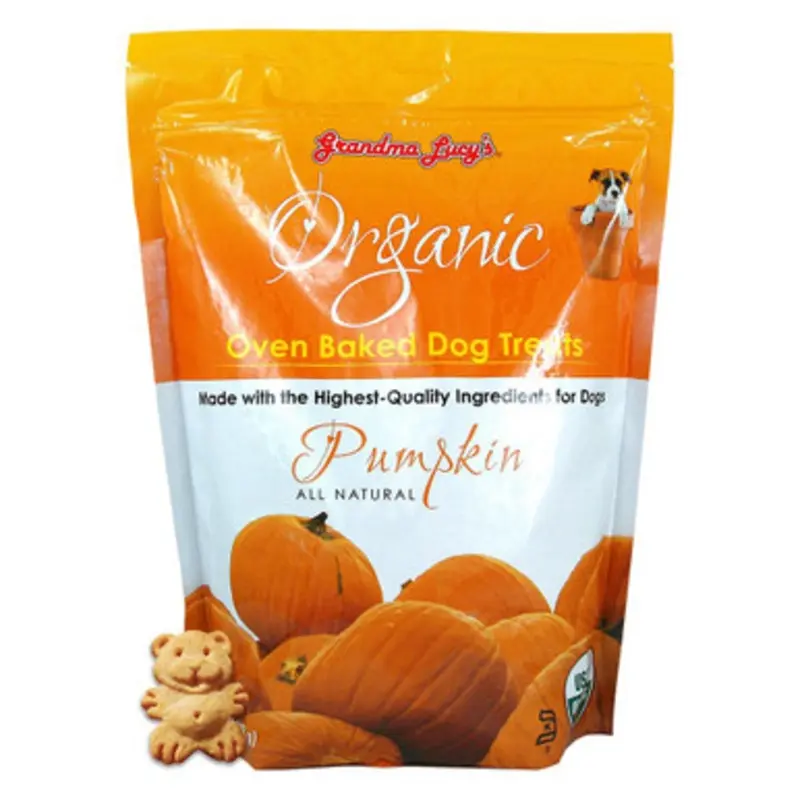 Grandma Lucy's Oven-Baked Organic Pumpkin Dog Treats 14 oz
