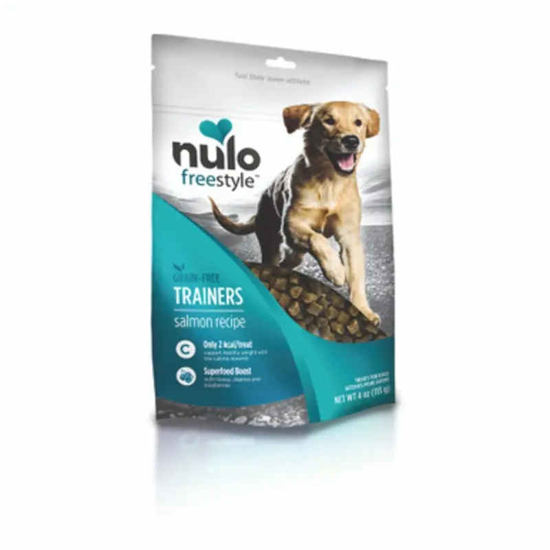 Nulo Freestyle Grain-Free Trainers Salmon Recipe Dog Training Treats 4 oz
