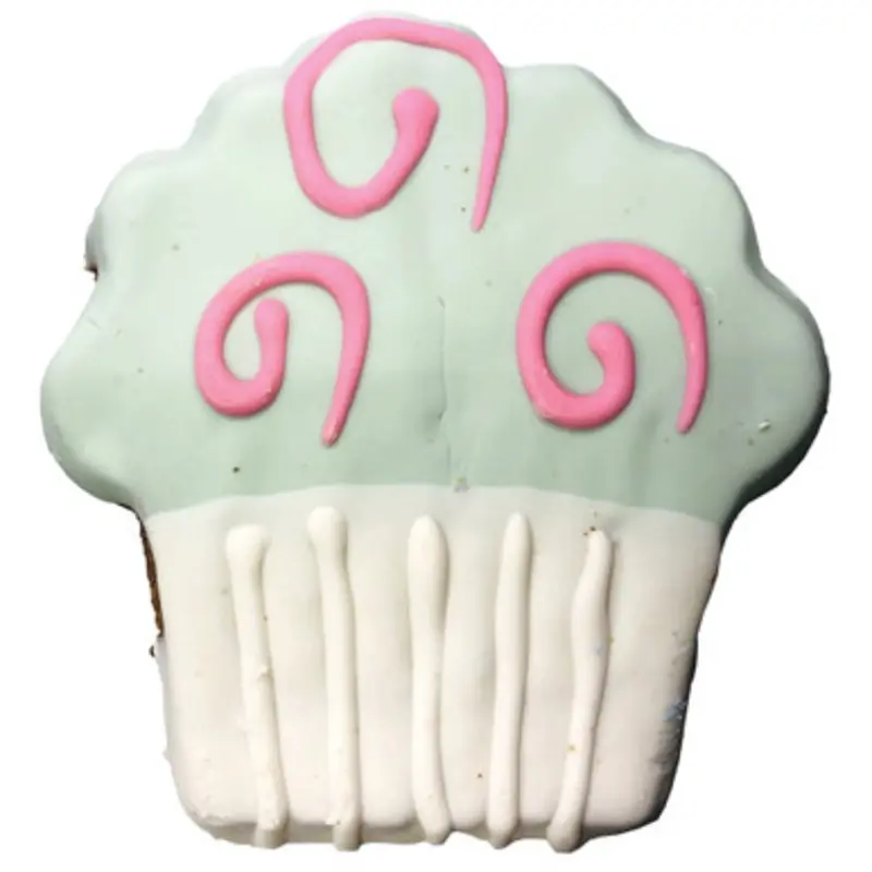 Pawsitively Gourmet Cupcake Cookie Dog Treat, Assorted Colors 1 ct
