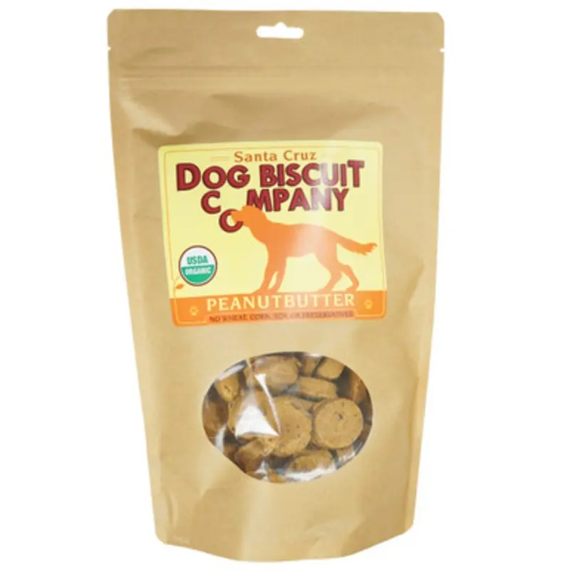 Santa Cruz Dog Biscuit Company Peanut Butter Flavor Dog Biscuits 14 oz