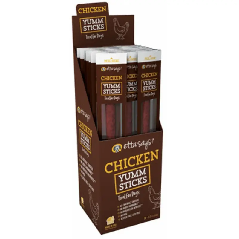 Etta Says! Yumm Stick Chicken Dog Treat Each