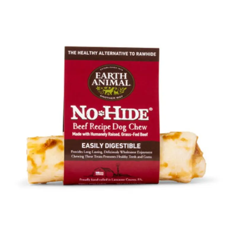 Earth Animal No-Hide Beef Roll Dog Chew Treat Small - 1 ct