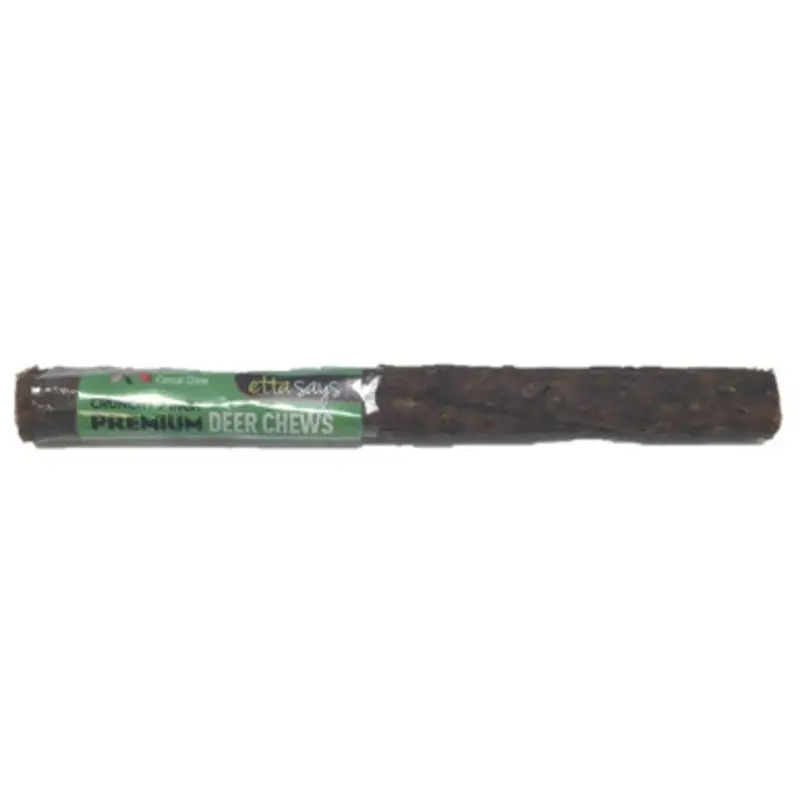 Etta Says! Crunchy Premium Deer Dog Chew Treat 7"