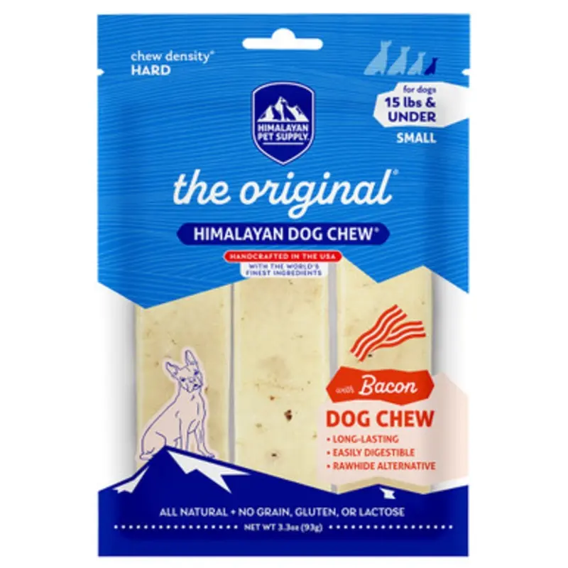 Himalayan The Original Himalayan w/ Bacon Dog Chew Treat Small - 3.3 oz