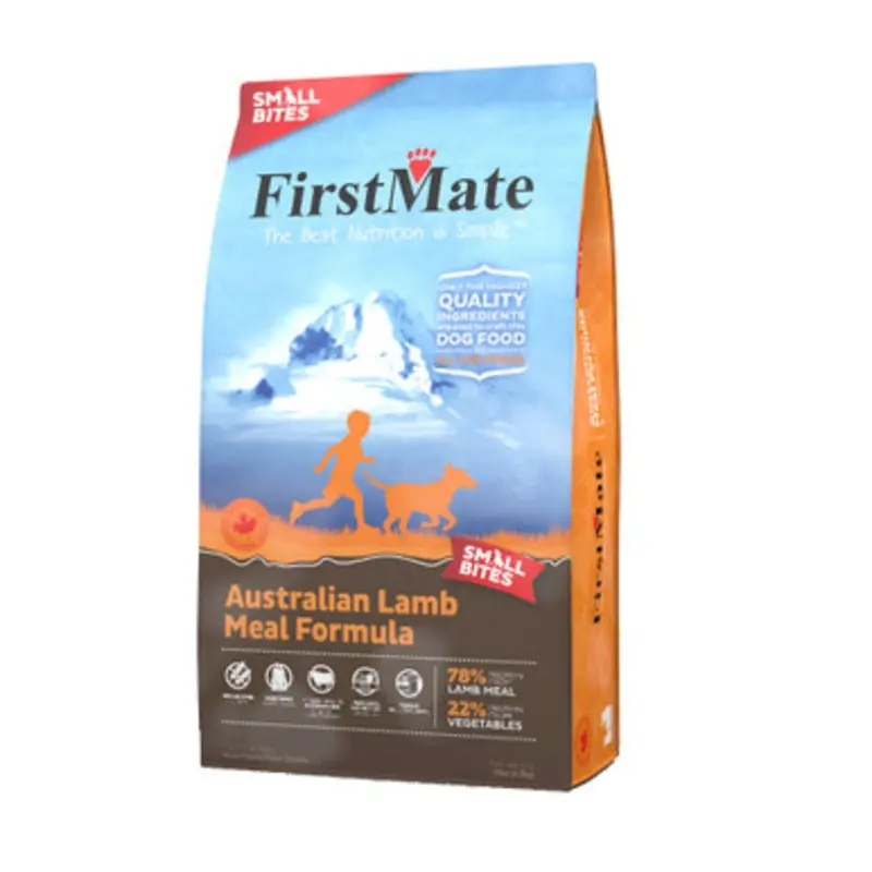 FirstMate Australian Lamb Meal Formula Small Bites Dry Dog Food 4 lb