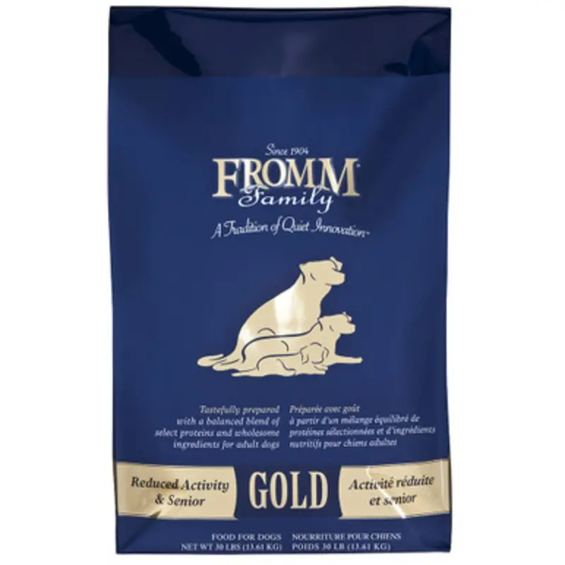 Fromm Gold Reduced Activity & Senior Dry Dog Food 5 lb