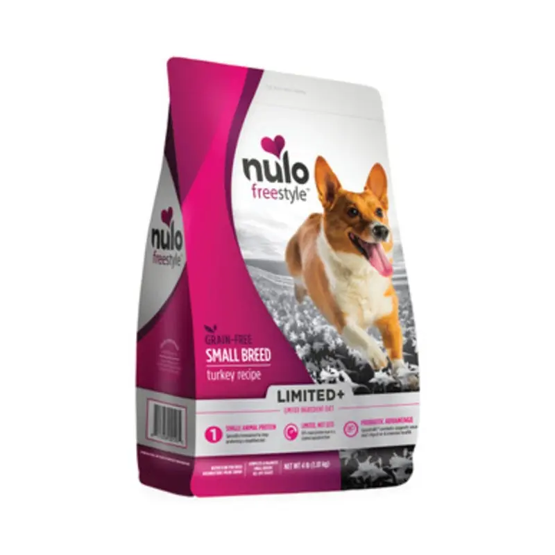 Nulo Freestyle Limited+ Small Breed Turkey Recipe Dry Dog Food 4 lb