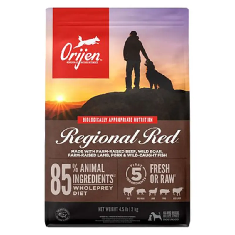 Orijen Regional Red Recipe Dry Dog Food 4.5 lb