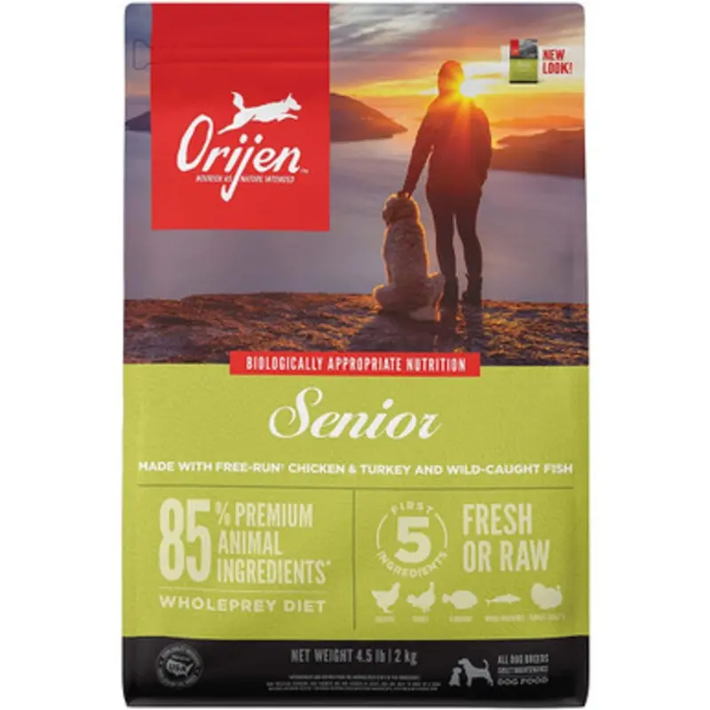 Orijen Senior Recipe Dry Dog Food 4.5 lb