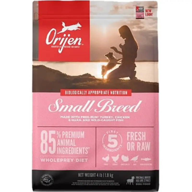 Orijen Small Breed Recipe Dry Dog Food 4 lb