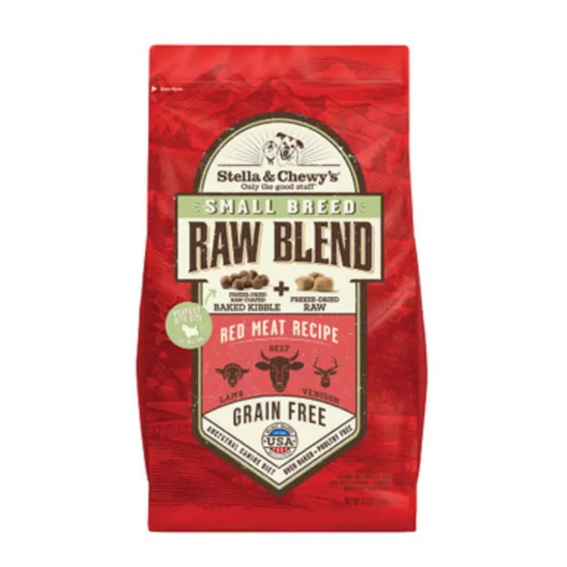 Stella & Chewy's Small Breed Raw Blend Red Meat Recipe Dry Dog Food 3.5 lb
