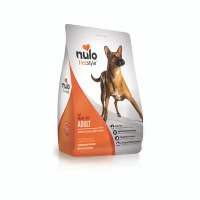 Nulo Freestyle Adult Turkey & Sweet Potato Dry Dog Food 4.5 lb
