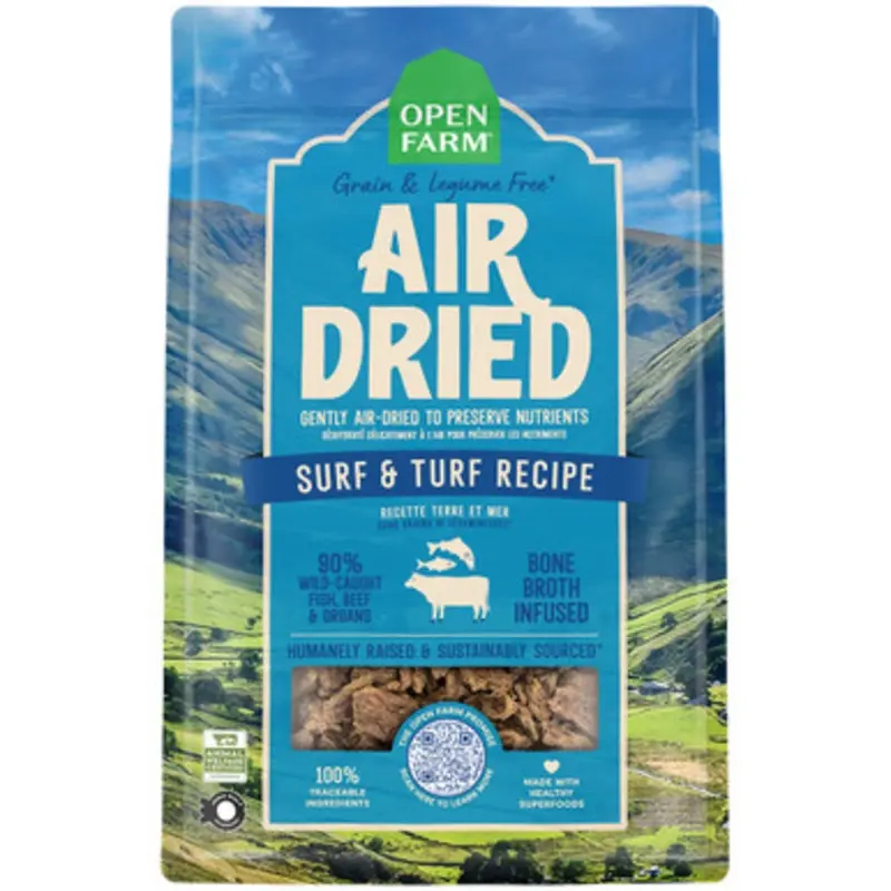 Open Farm Surf & Turf Recipe Air-Dried Dog Food 1 lb