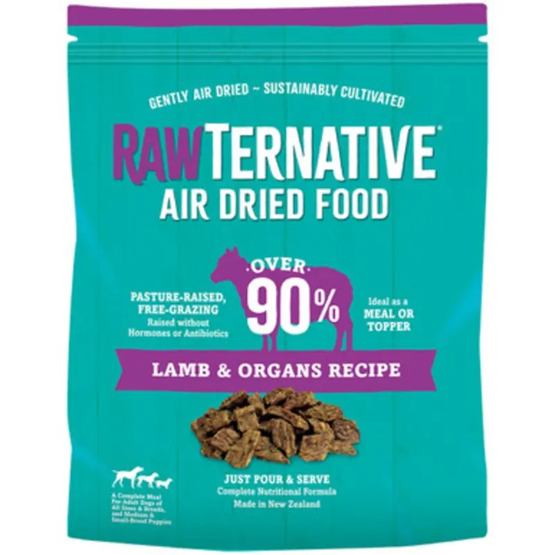 Rawternative Lamb & Organs Recipe Air-Dried Dog Food 1 lb