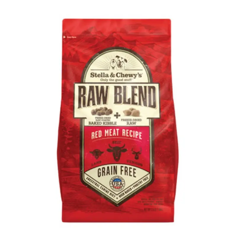 Stella & Chewy's Raw Blend Red Meat Recipe Dry Dog Food 3.5 lb