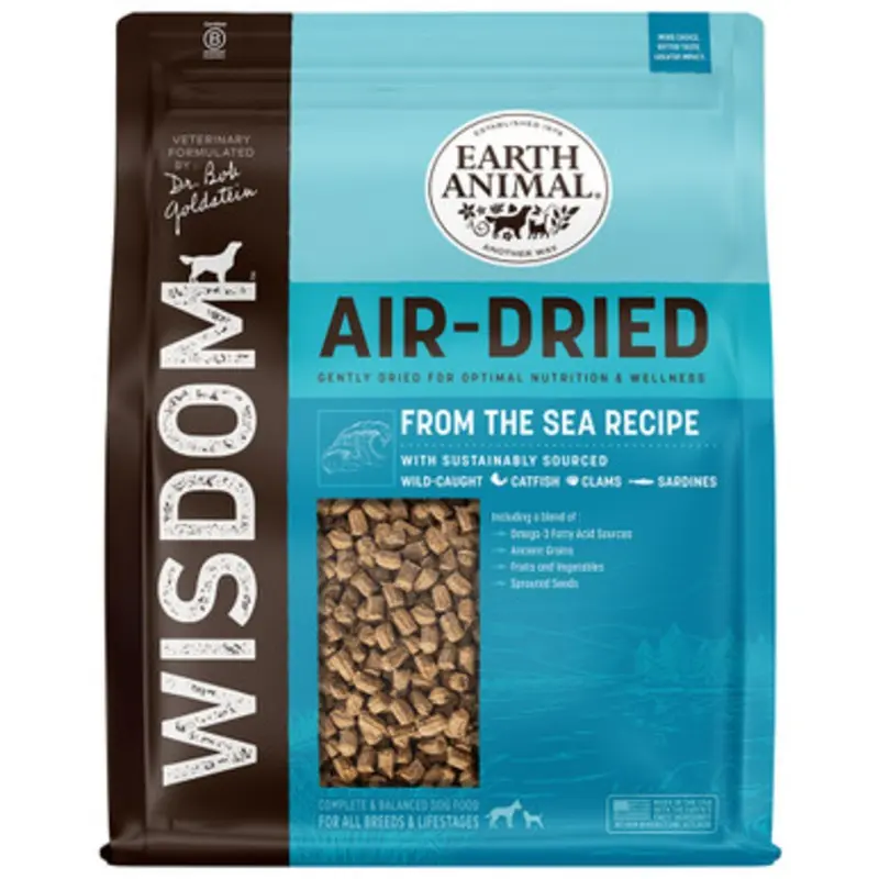 Dr. Bob Goldsteins Wisdom Air-Dried From The Sea Recipe Dog Food 2 lb