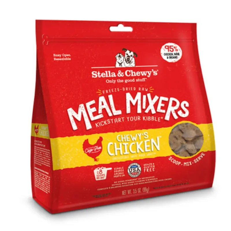 Stella & Chewy's Chewy's Chicken Freeze-Dried Raw Dog Meal Mixers 3.5 oz