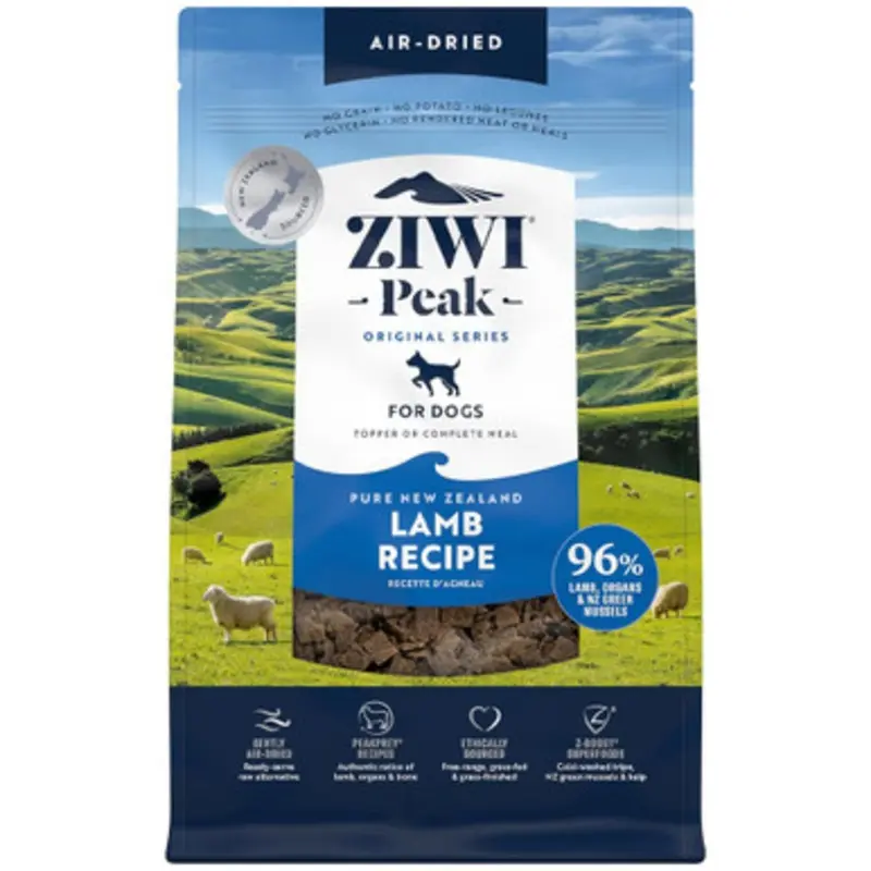 ZIWI Peak Lamb Recipe Air-Dried Dog Food 2.2 lb