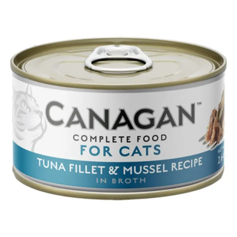 Canagan Tuna Fillet & Mussel Recipe in Broth Canned Cat Food 2.64 oz