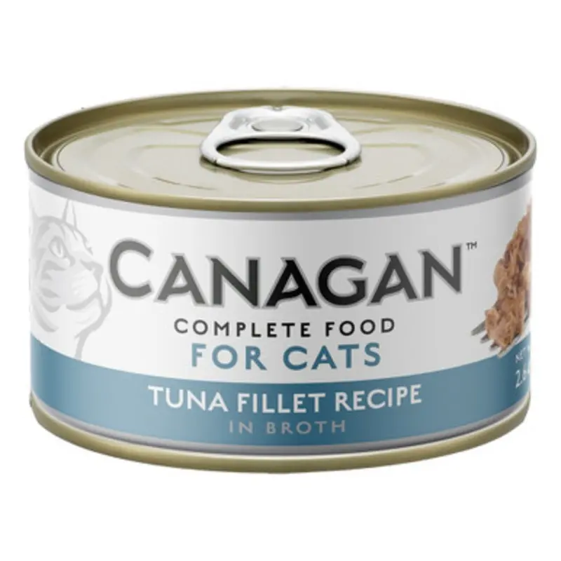 Canagan Tuna Fillet Recipe in Broth Canned Cat Food 2.64 oz