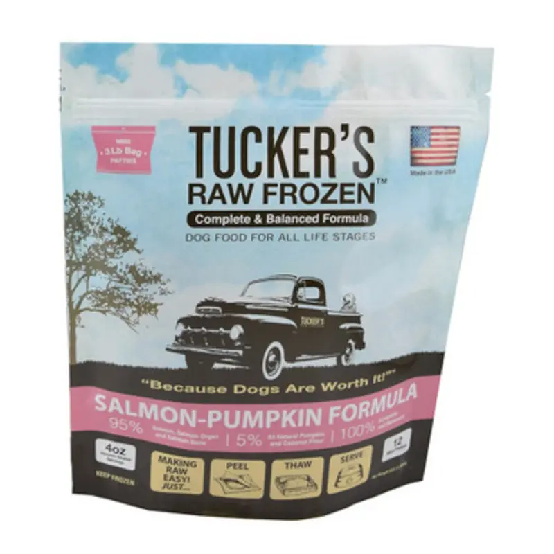 Tucker's Raw Frozen Salmon-Pumpkin Recipe Dog Food 3 lb
