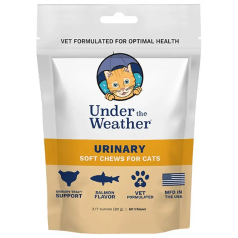 Under The Weather Urinary Soft Chews for Cats 60 ct