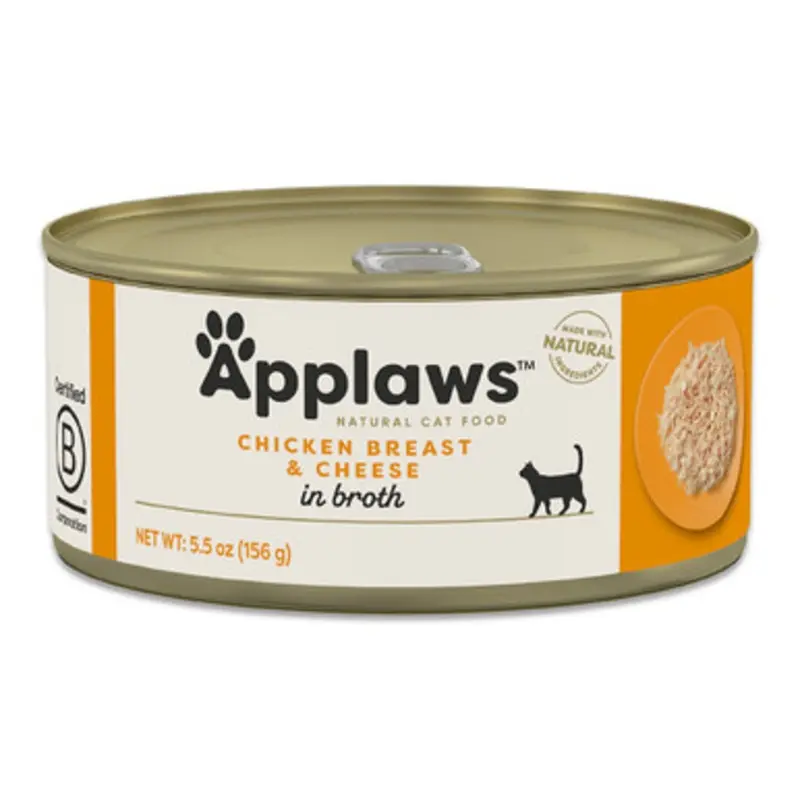 Applaws Chicken Breast & Cheese in Broth Canned Cat Food 5.5 oz