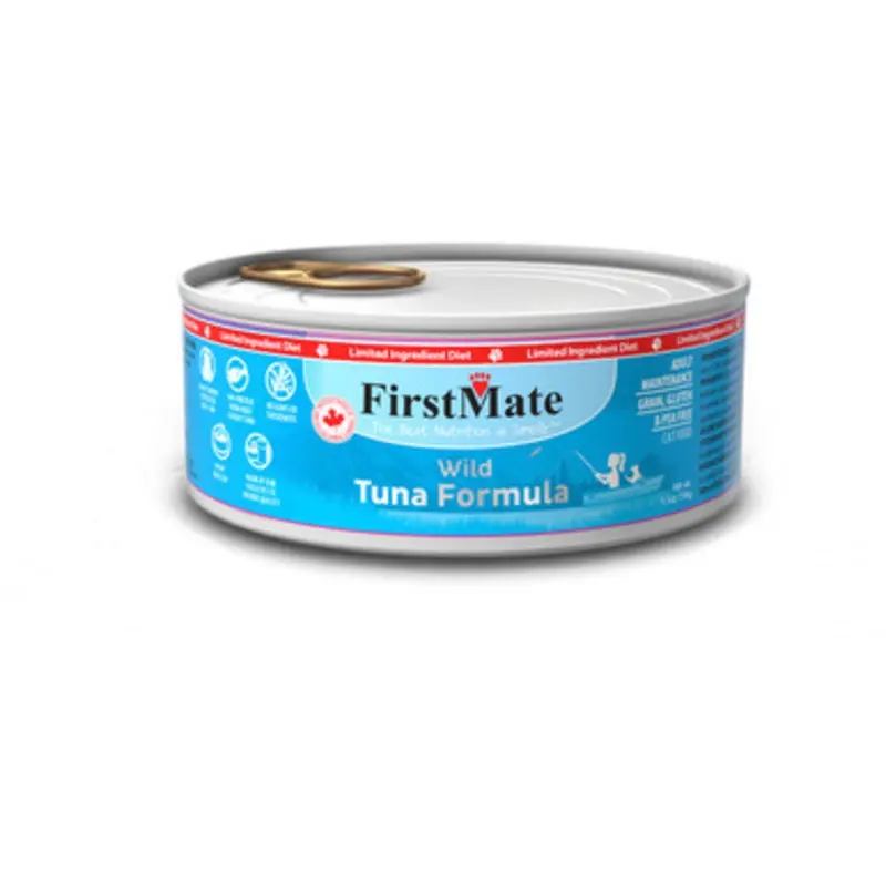 FirstMate Wild Tuna Grain Free Canned Cat Food 3.2 oz