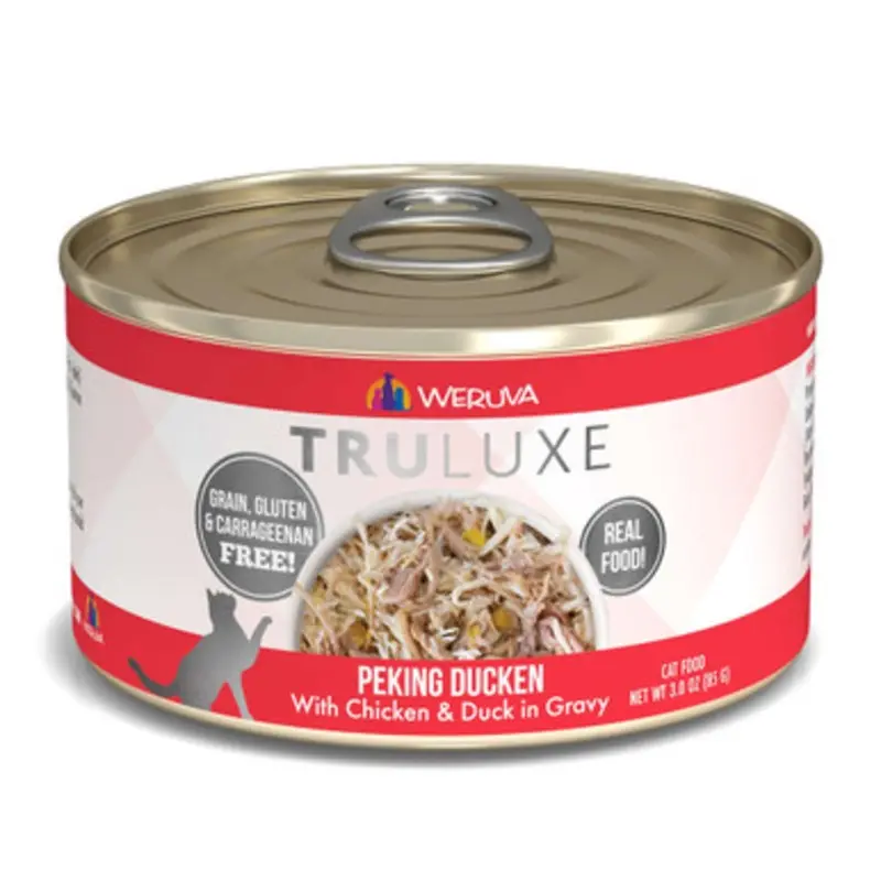Truluxe Peking Ducken with Chicken & Duck in Gravy Canned Cat Food 3 oz
