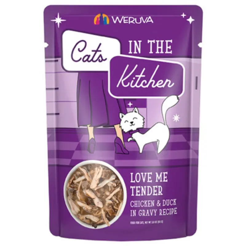 Weruva Cats in the Kitchen Love Me Tender Recipe Wet Cat Food 3 oz