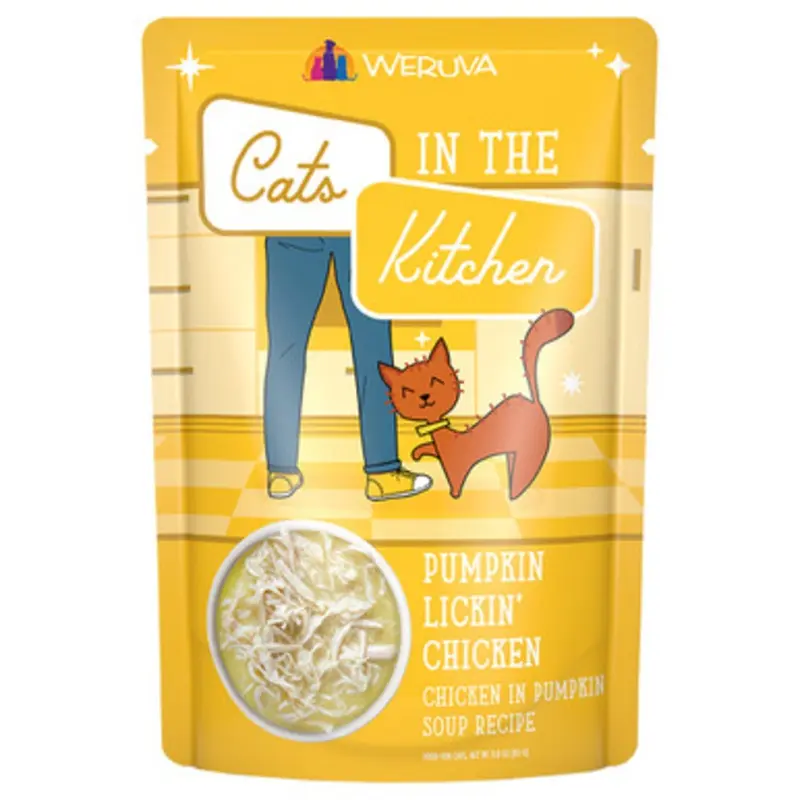Weruva Cats in the Kitchen Pumpkin Lickin' Chicken Recipe Wet Cat Food 3 oz