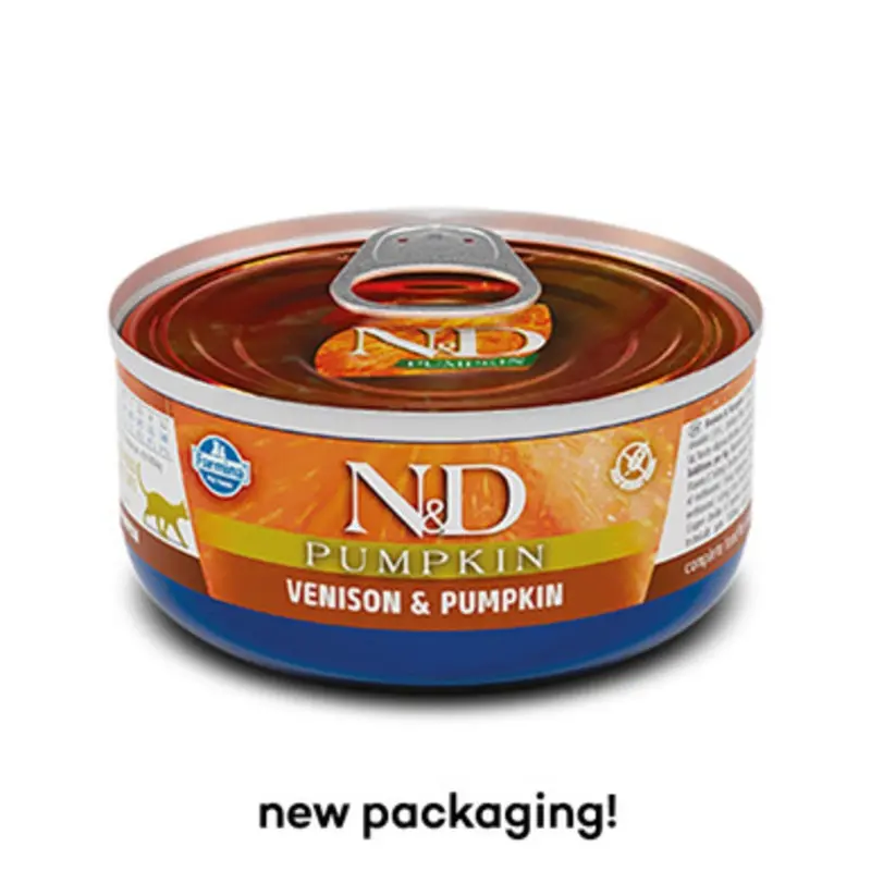 Farmina N&D Pumpkin Venison & Pumpkin Canned Cat Food 2.46 oz
