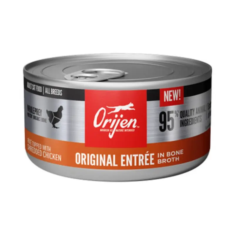 Orijen Original Entre In Bone Broth Canned Cat Food 3 oz