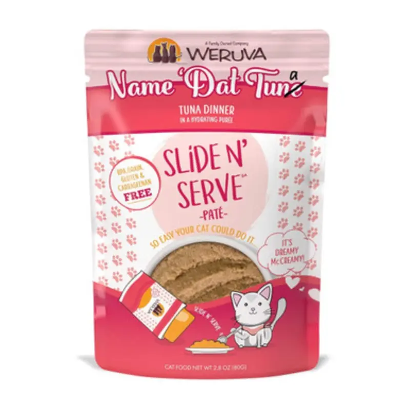 Slide N' Serve Name 'Dat Tuna Dinner Wet Cat Food 2.8 oz