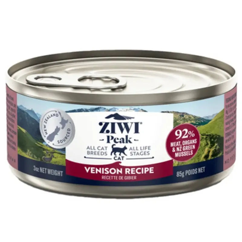 ZIWI Peak Venison Recipe Canned Cat Food 3 oz