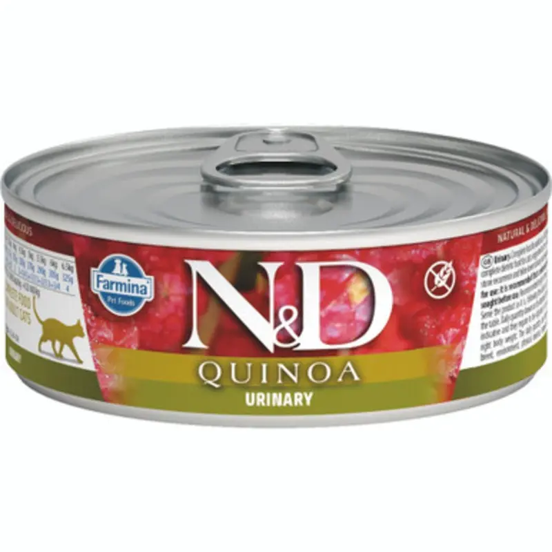 Farmina N&D Quinoa Urinary  Adult Canned Cat Food 2.8 oz