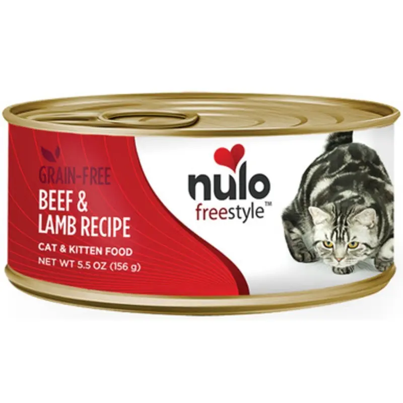 Nulo Freestyle Cat & Kitten Beef & Lamb Recipe Canned Cat Food 5.5 oz