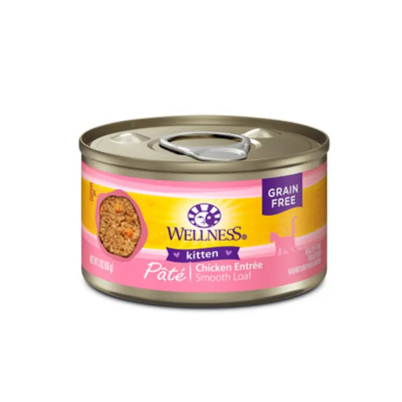 Wellness Complete Health Kitten Pate Canned Cat Food 3 oz