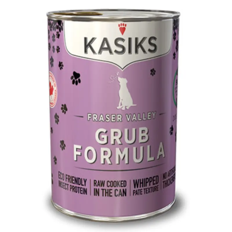 Kasiks Fraser Valley Grub Formula Canned Dog Food 12.2 oz