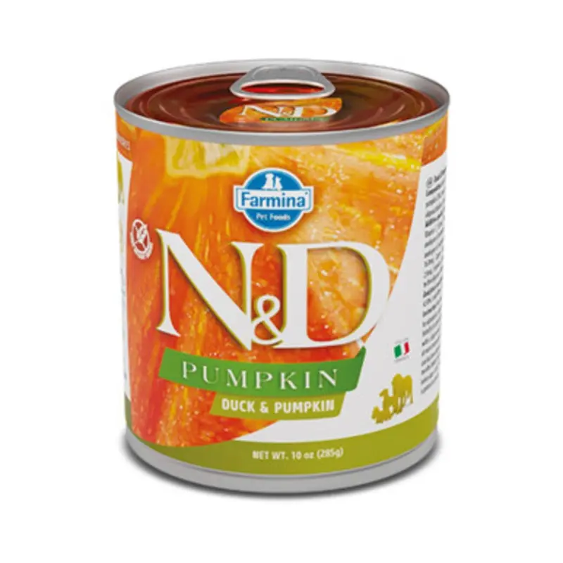 Farmina N&D Pumpkin Duck & Pumpkin Adult Canned Dog Food 10 oz