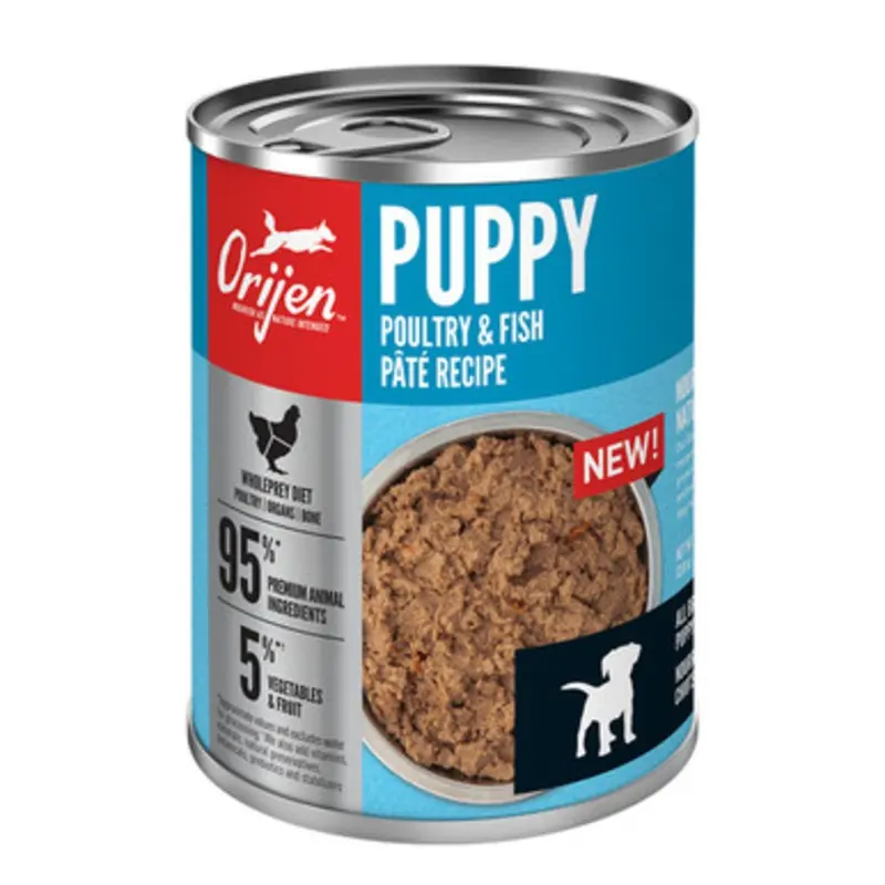 Orijen Poultry & Fish Pate Recipe Canned Puppy Food 12.8 oz