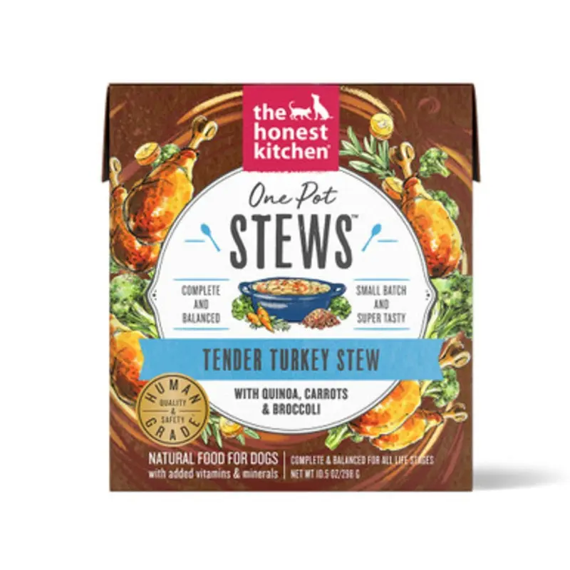 The Honest Kitchen One Pot Stews Tender Turkey Wet Dog Food 10.5 oz