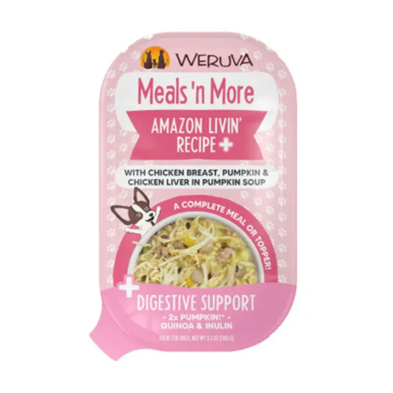 Weruva Meals 'n More Amazon Livin' Recipe Plus Wet Dog Food 3.5 oz