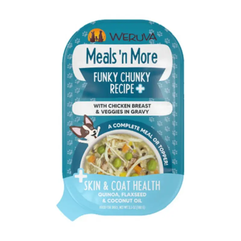 Weruva Meals 'n More Funky Chunky Recipe Plus Wet Dog Food 3.5 oz
