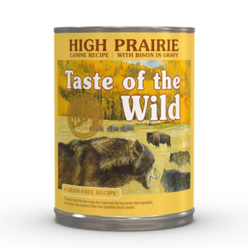 Taste of the Wild High Prairie Canine Formula Canned Dog Food 13.2 oz