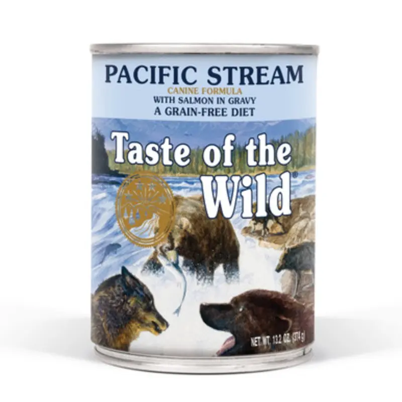 Taste of the Wild Pacific Stream Canine Formula Canned Dog Food 13.2 oz