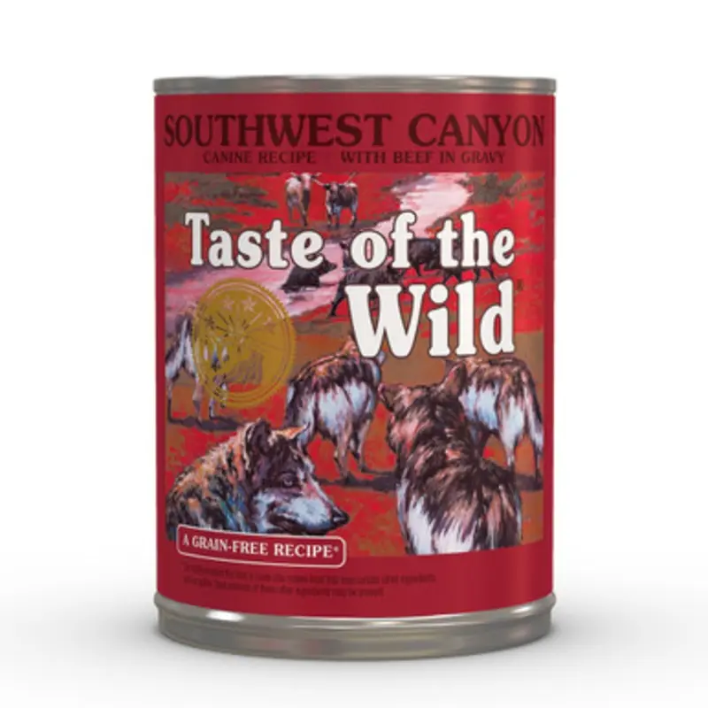 Taste of the Wild Southwest Canyon Recipe Canned Dog Food 13.2 oz
