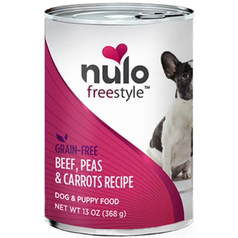 Nulo Freestyle Adult Beef, Peas & Carrots Recipe Canned Dog Food 13 oz