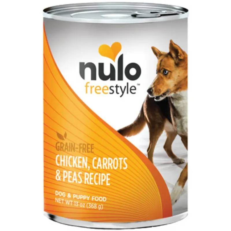Nulo Freestyle Adult Chicken, Carrots & Peas Canned Dog Food 13 oz