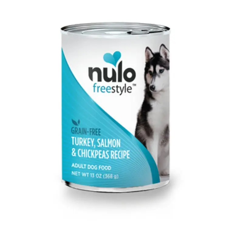 Nulo Freestyle Adult Turkey, Salmon & Chickpeas Canned Dog Food 13 oz